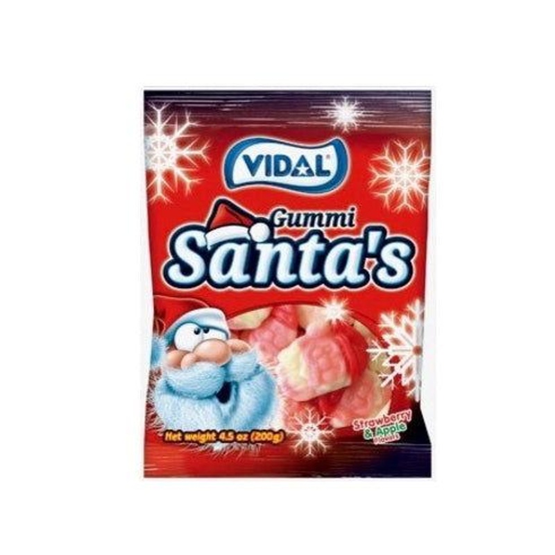 Gummi Christmas Santas 4.5 oz. Bags