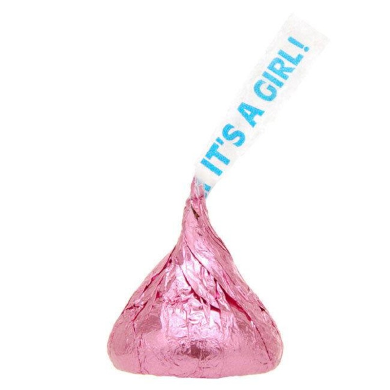 It’s a Girl Pink Hershey’s Kisses