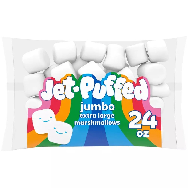Jet-Puffed Jumbo Extra Large Marshmallows: 24-Ounce Bag