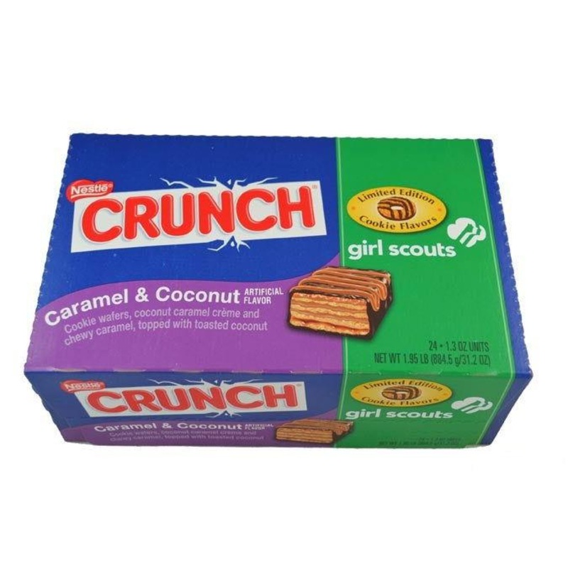 Nestle Crunch Caramel and Coconut Bars