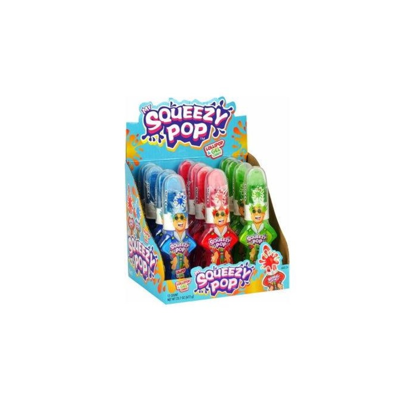 Squeezy Pop Lollipops & Gel Candy Dispensers