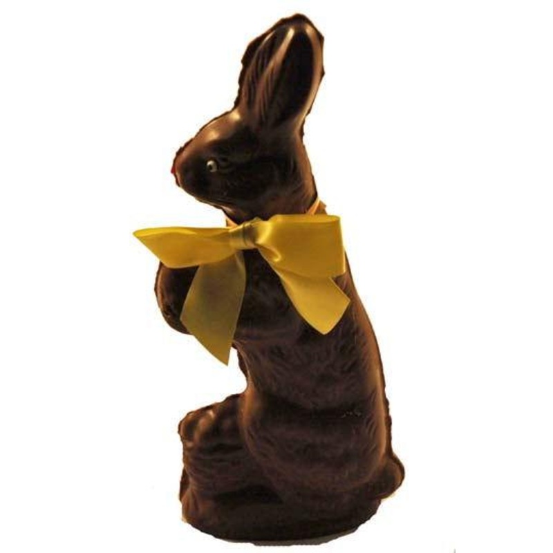 Standing Chocolate Easter Bunny