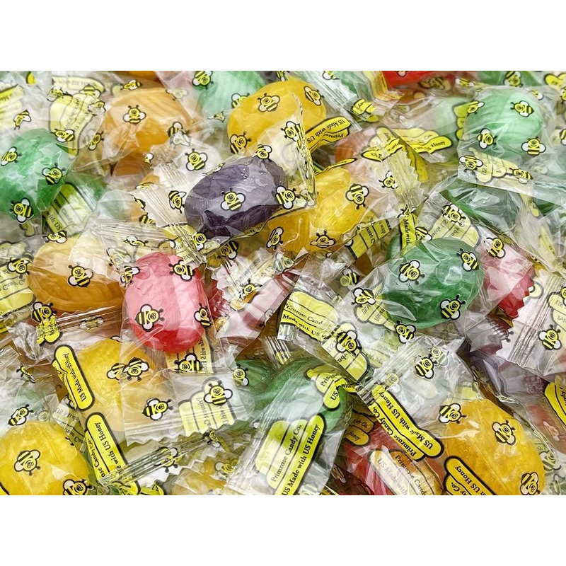 Assorted Honey Filled Wrapped Bulk Candy