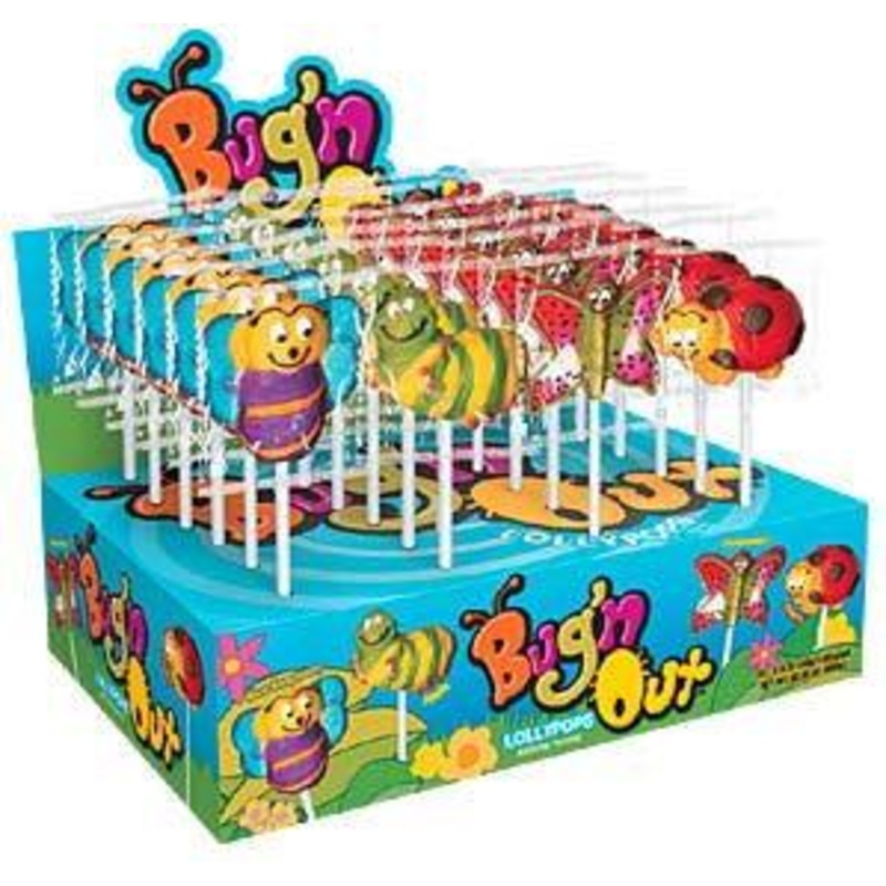 Bug’n Out Lollipops