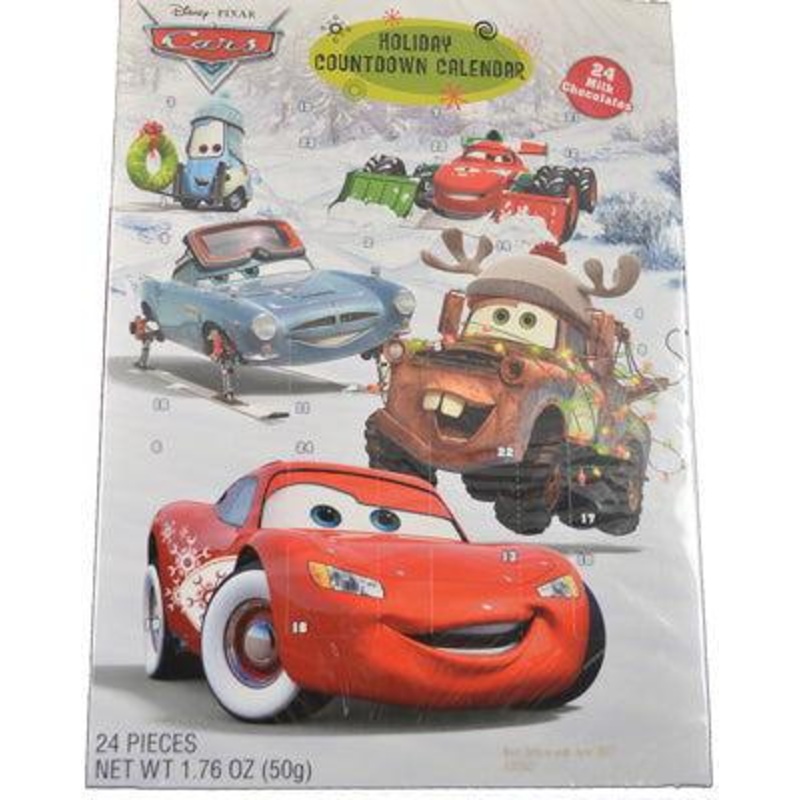 Disney Pixar Cars Advent Holiday Countdown Calendar