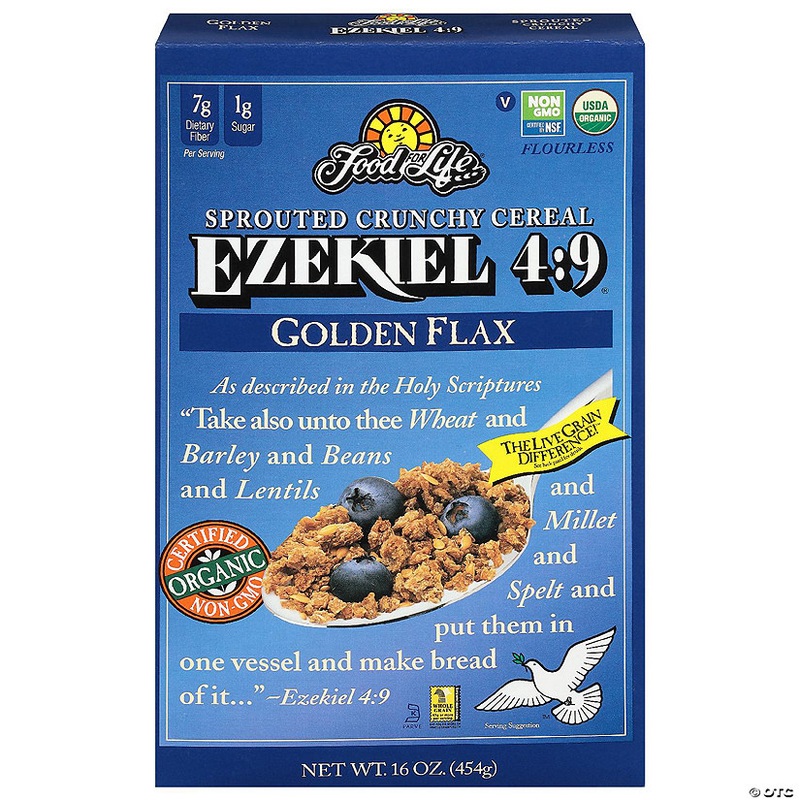 Food For Life Cereal Ezekiel 4-9 Golden Flax Organic 16 oz (Pack of 6)