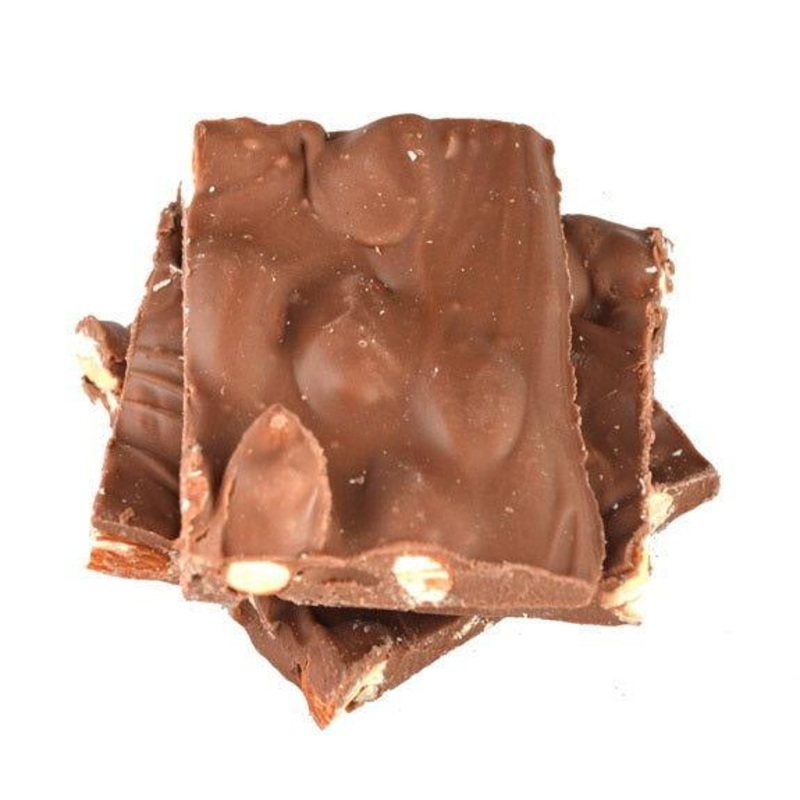 Handmade Chocolate Almond Bark 14 oz. Gift Box