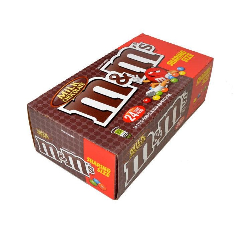 M&M’s  Milk Chocolate Candies Plain Sharing Size
