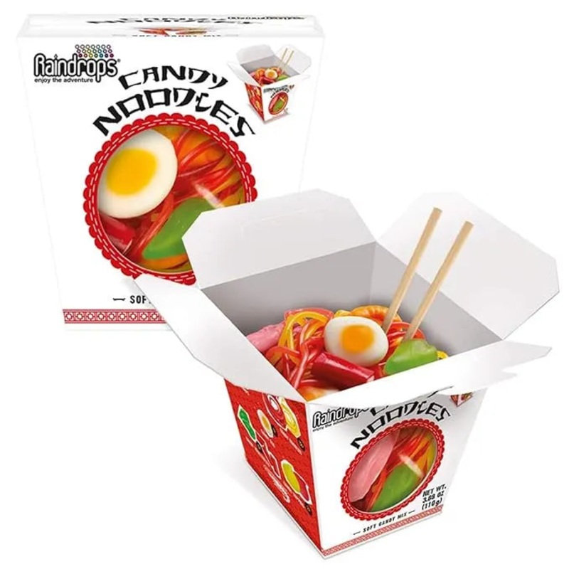 Raindrops Gummy Noodles: 12-Piece Box