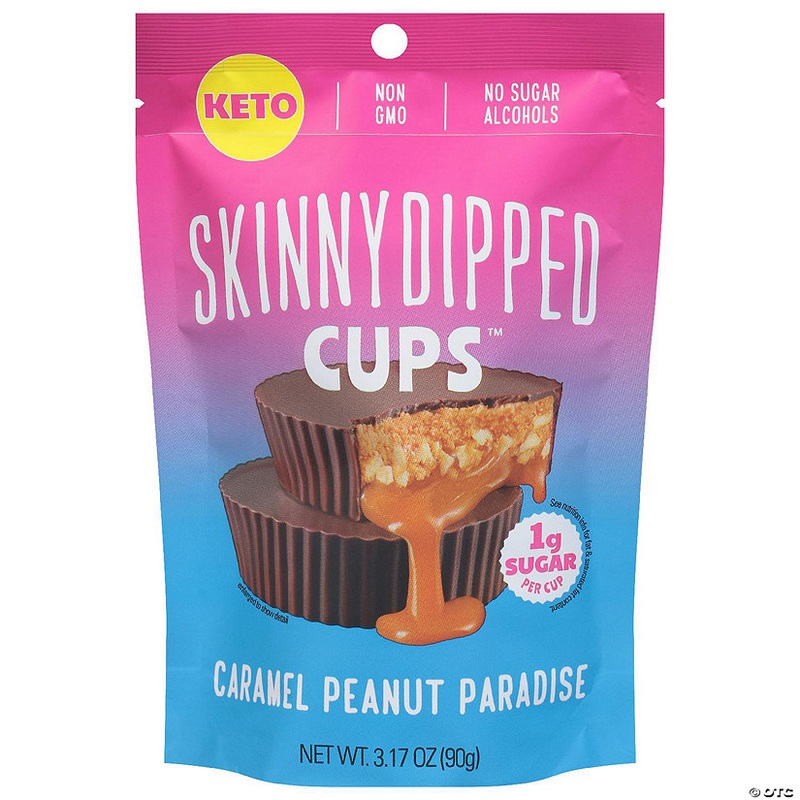 Skinnydipped Chocolate Caramel Peanut Paradise Cup – 3.17 Oz (Pack of 10)
