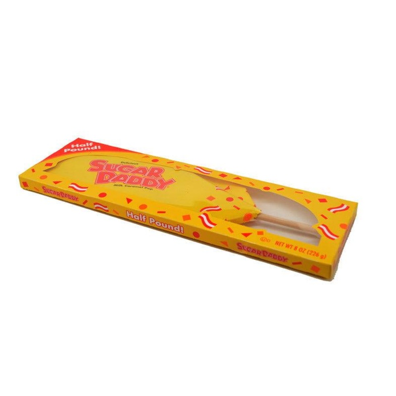 Sugar Daddy Delicious Milk Caramel Half Pound Lollipop