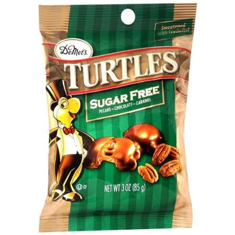 Sugarfree DeMets Turtles 3 Ounce Bag