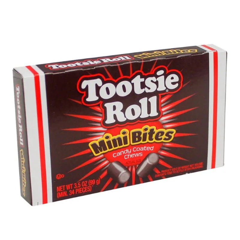 Tootsie Roll Mini Bites Theater Boxes: 12-Piece Box