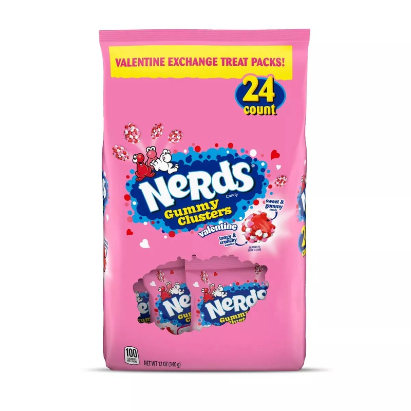 Valentine’s Nerds Gummy Clusters: 24-Piece Bag