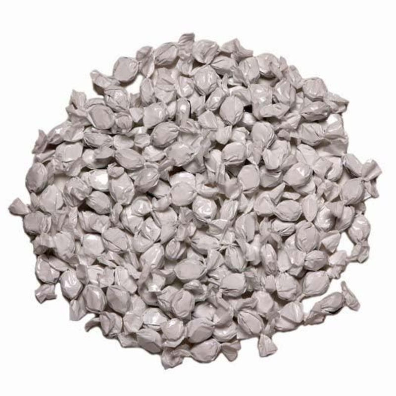 White Foil Wrapped Candy