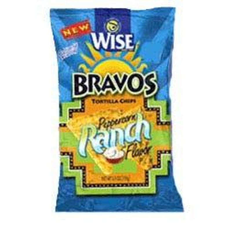 Wise Bravos Nacho Peppercorn Ranch Tortilla Chips