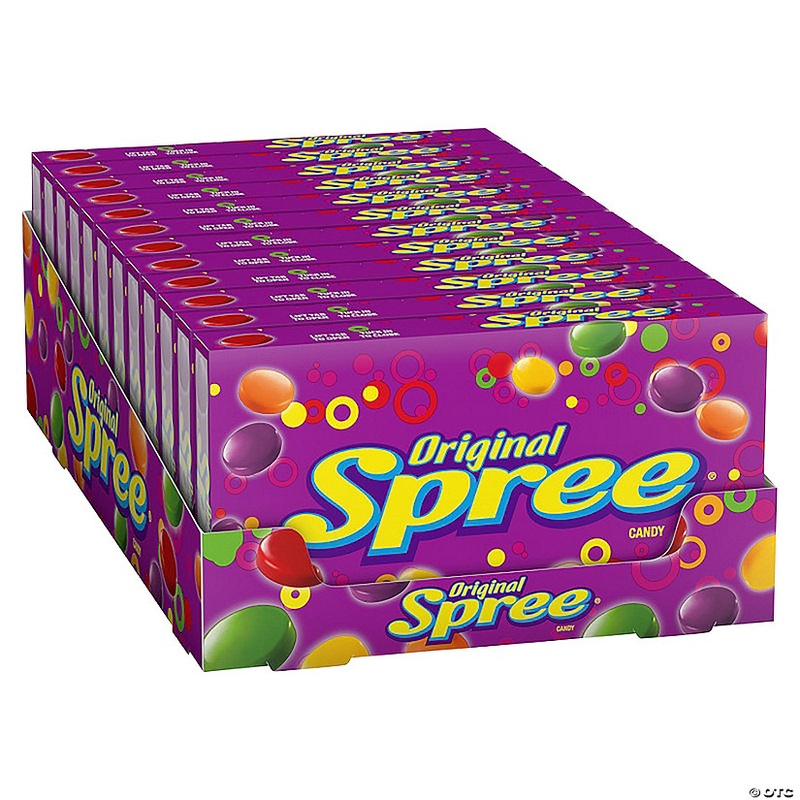 60 oz. Original Spree Fruit-Flavored Candies Theater Boxes – 12 Pc.