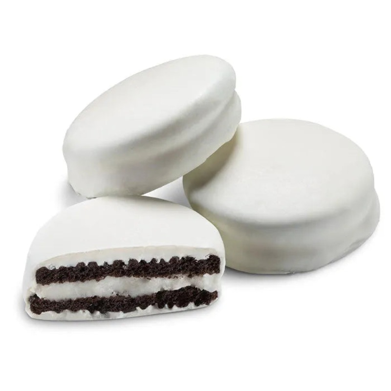 Albansese White Chocolate Yogurt Double Stuffed Oreos: 10LB Bag