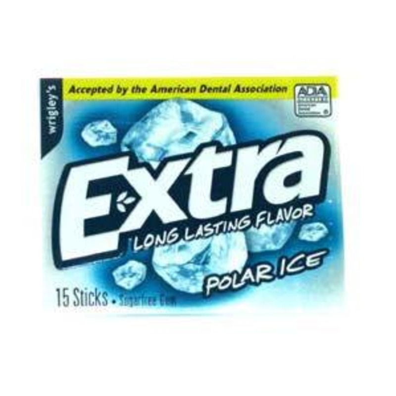 Extra Sugarfree Polar Ice Gum Slim Pack
