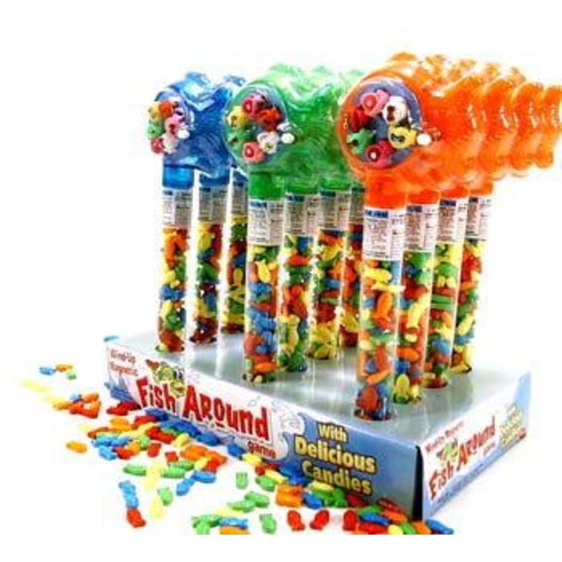 Fish Around Candy Filled Toy