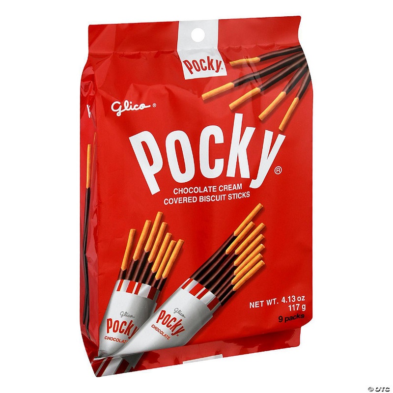 Glico Candy Pocky Chocolate 3.81 oz (Pack of 5)