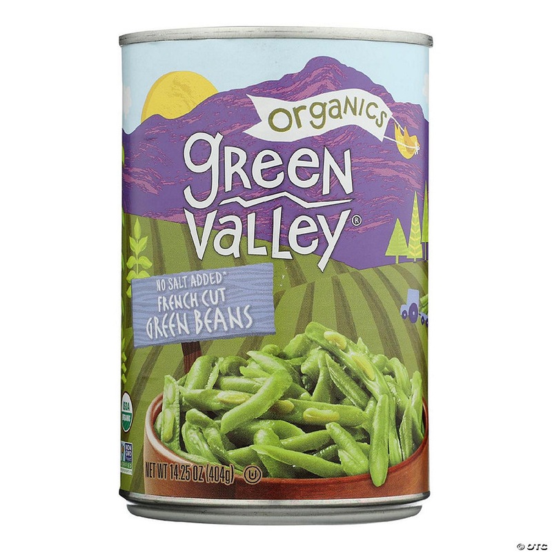 Green Valley Organics – Green Beans French Style – Case of 12-14.25 OZ