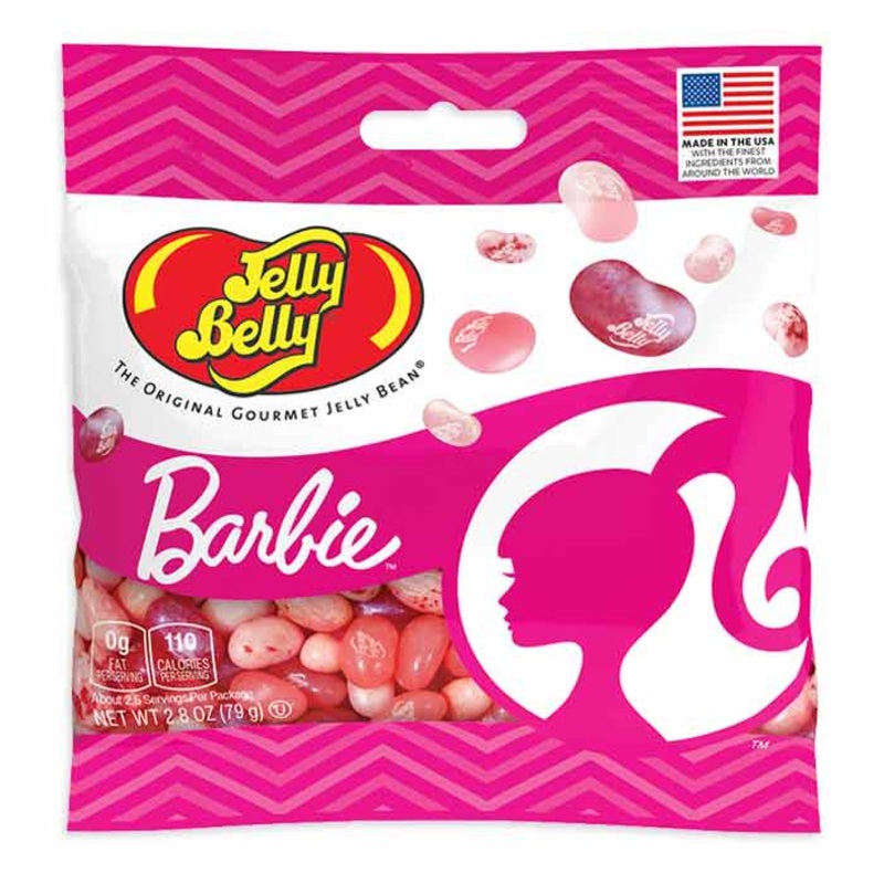 Jelly Belly Barbie Jelly Beans Peg Bag: 12-Piece Case