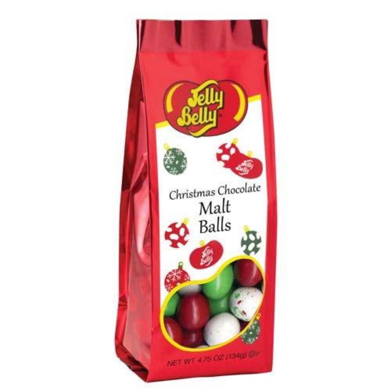 Jelly Belly Christmas Chocolate Malt Balls Bag