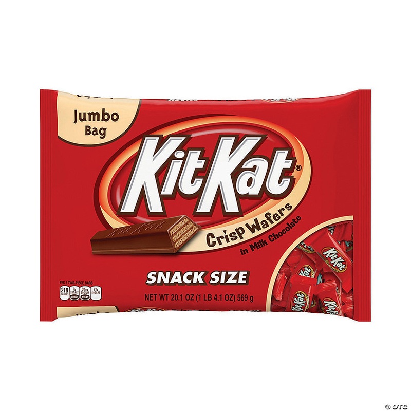 KIT KAT Snack Size Wafer Bars – 20.1oz bag