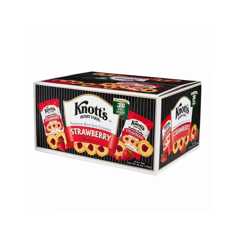 Knott’s Berry Farm Strawberry Shortbread Cookies