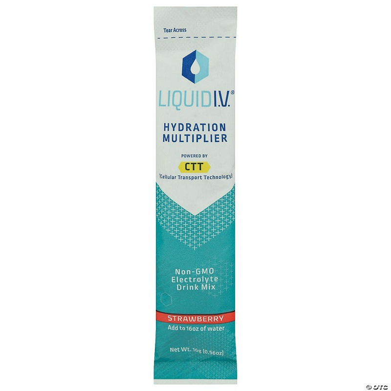 Liquid Iv Hydration Strawberry Packet 0.56 Oz (Pack of 8)