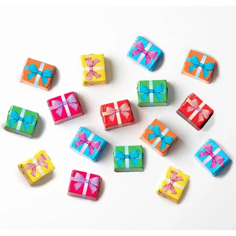 Madelaine Foiled Milk Chocolate Presents: 10LB Case