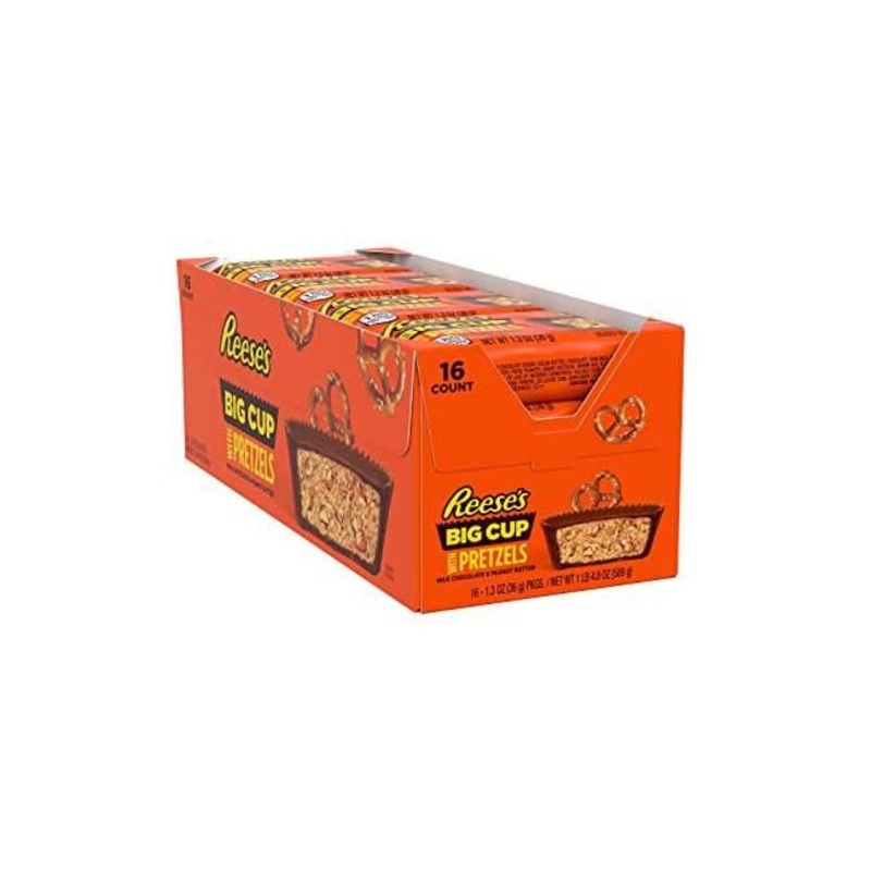 Reeses Big Cup Stuffed with Pretzels 1.3 oz. Bar