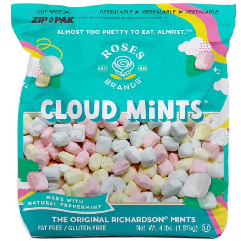 ROSES CONFECTION CLOUD MINTS 4LB