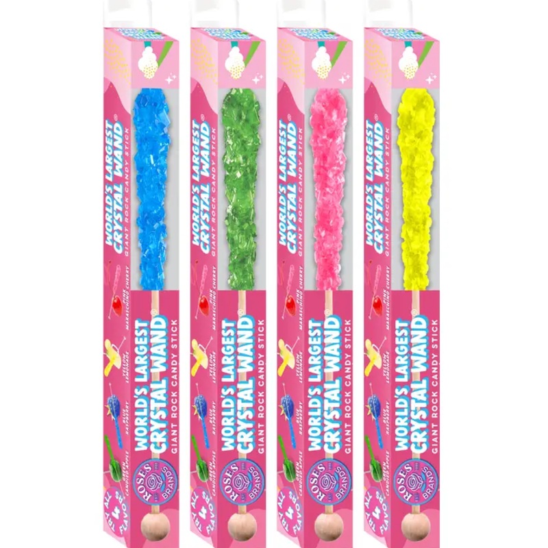 Roses Giant Crystal Wands 12ct case