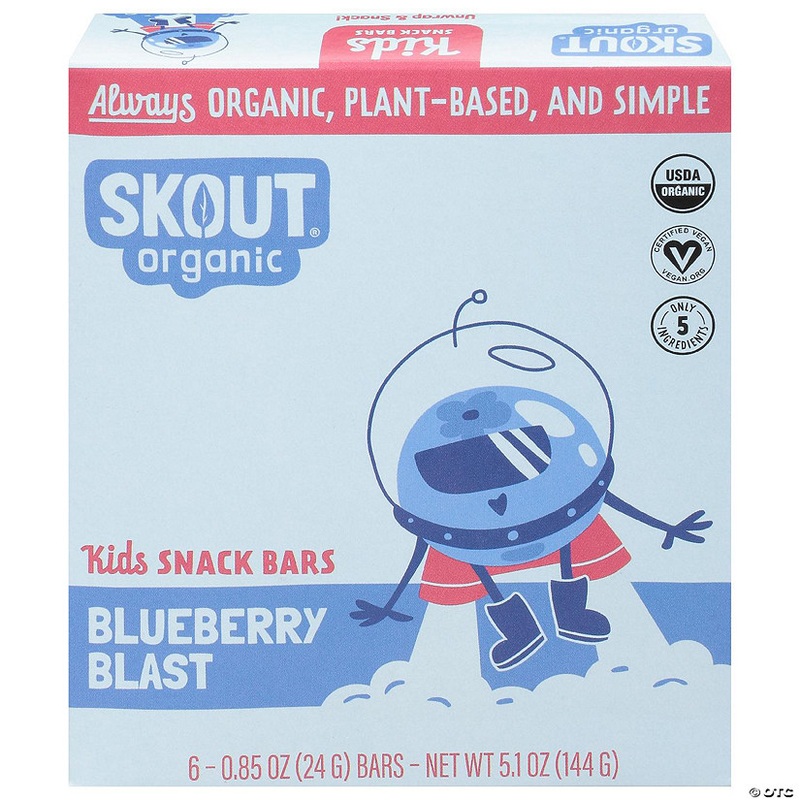 Skout Bar Kids Blueberry 5.1 oz (Pack of 6)