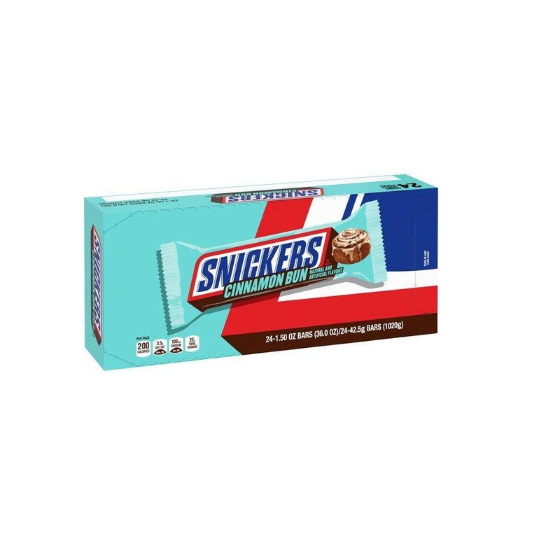 Snickers Cinnamon Bun Chocolate Candy Bars