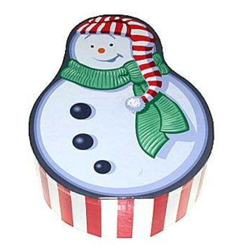 Snowman Retro Candy Gift Box