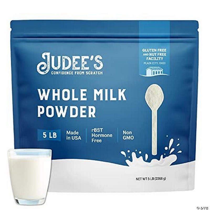 Whole Milk Powder 5 lb – 100% Non-GMO, rBST Hormone-Free, Gluten-Free & Nut-Free – Pantry Staple, Baking Ready