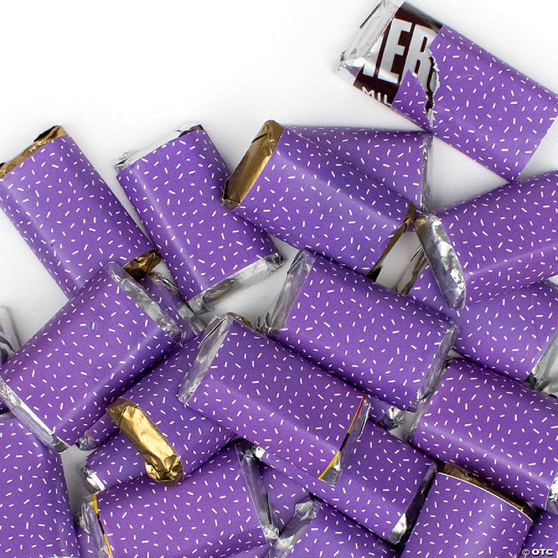 38 Pcs Purple Candy Party Favors Hershey’s Miniatures Chocolate