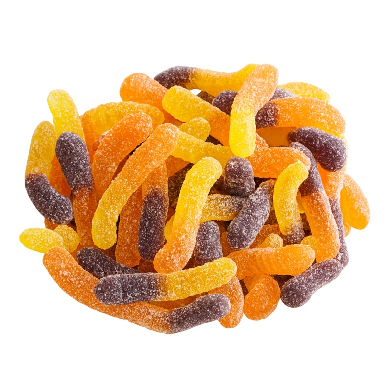 Albanese Halloween Mini Sour Gummy Worms: 4.5LB Bag