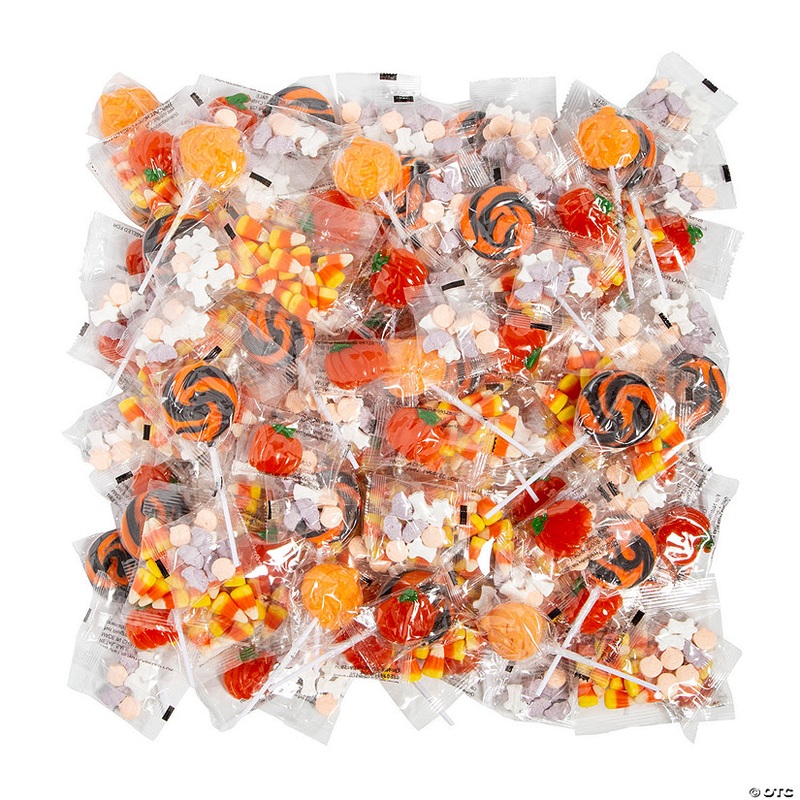 Bulk 200 Pc. Jack-O-Lantern Halloween Candy Assortment