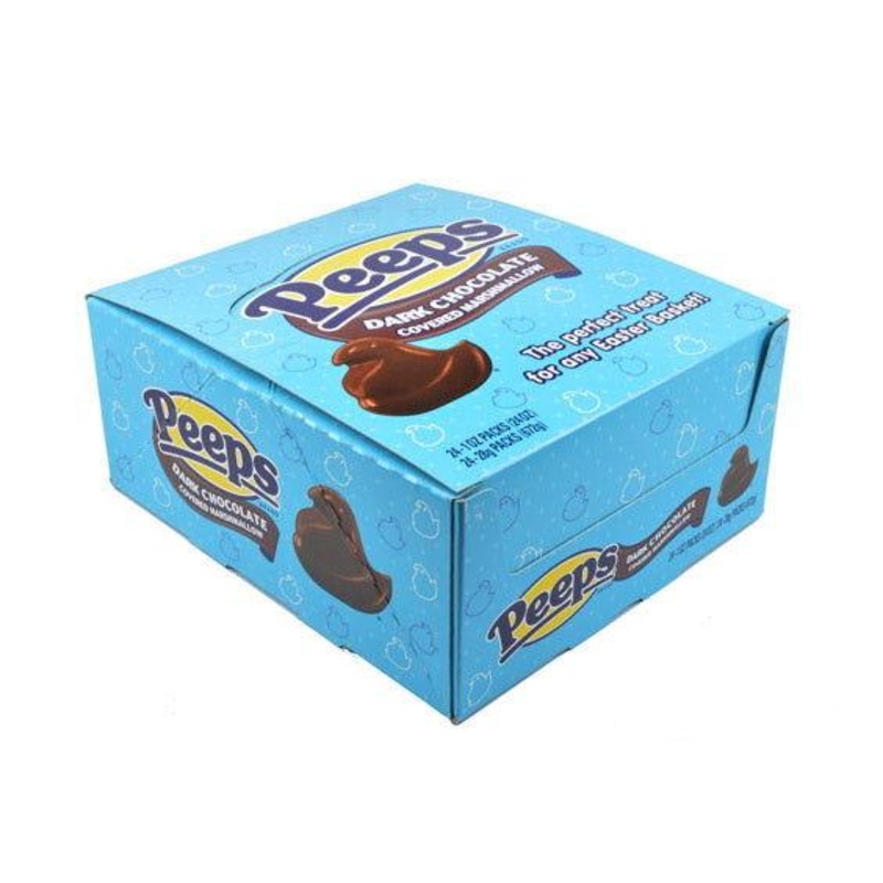 Dark Chocolate Covered Marshmallow Peeps