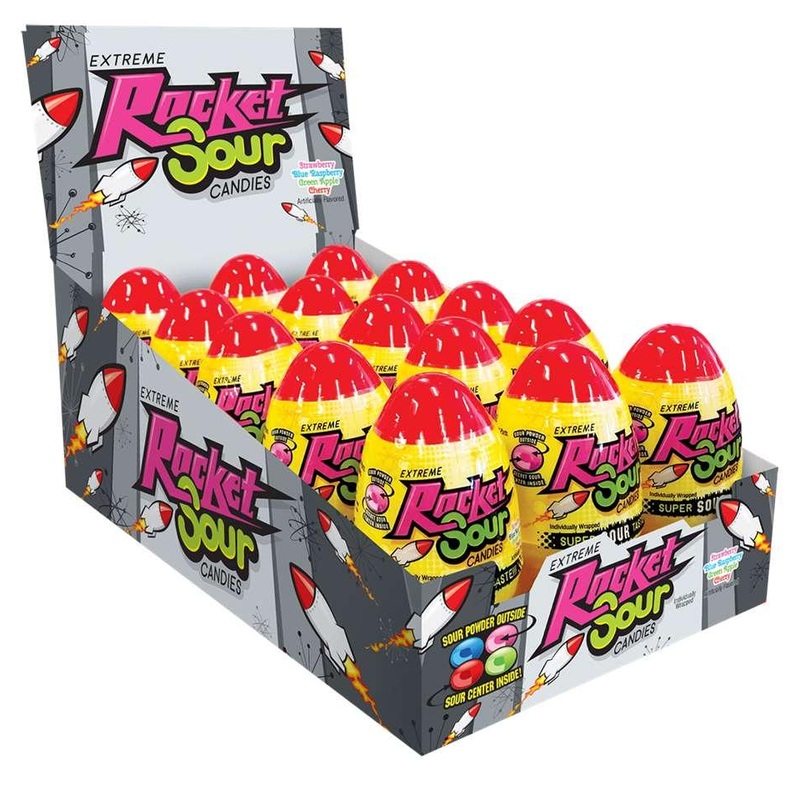 Extreme Rocket Sour Candies