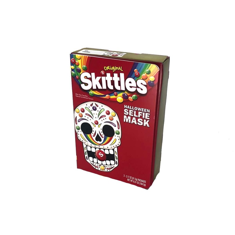 Skittles Halloween Selfie Mask Book
