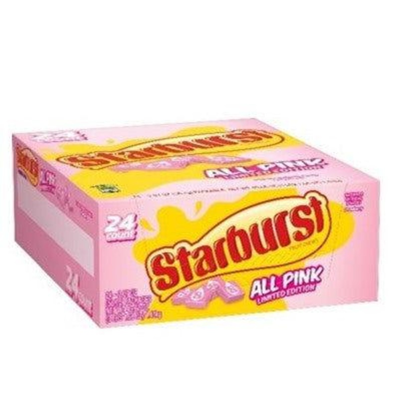 Starburst All Pink Fruit Chews Limited Edition