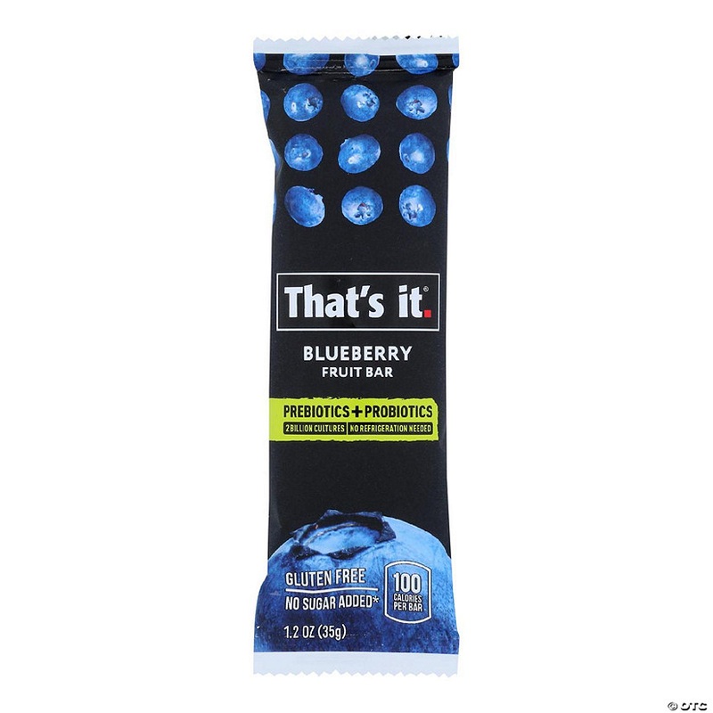 That’s It – Probiotic Fruit Bar Blueberry – Case of 12 – 1.2 OZ