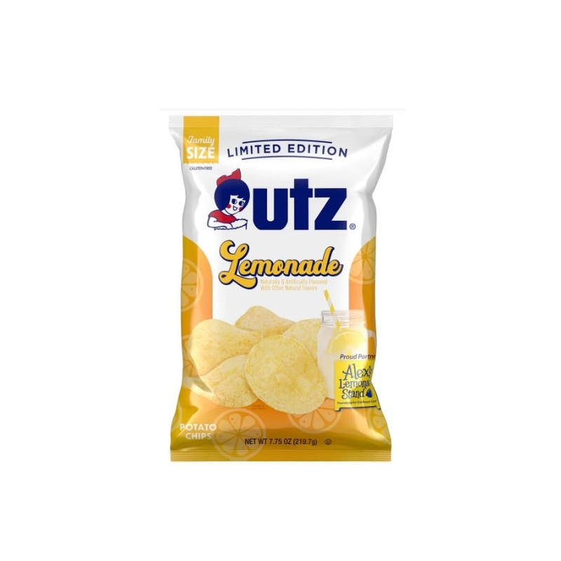 Utz Lemonade Potato Chips 7.75 oz. Bags