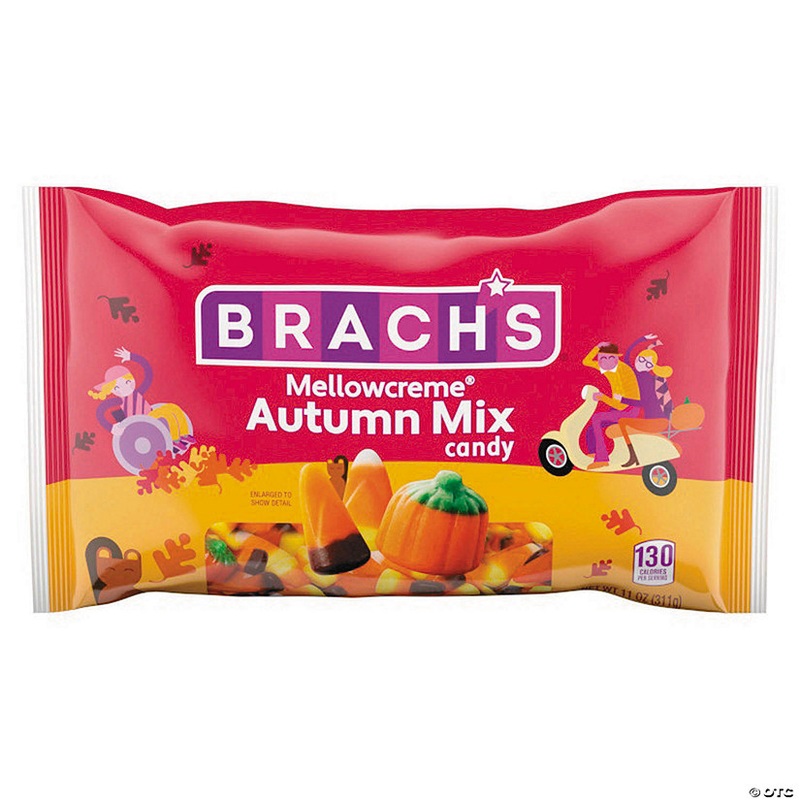 11 oz. Brachs Mellowcreme Candy Corn & Pumpkins Autumn Mix – 36 Pc.