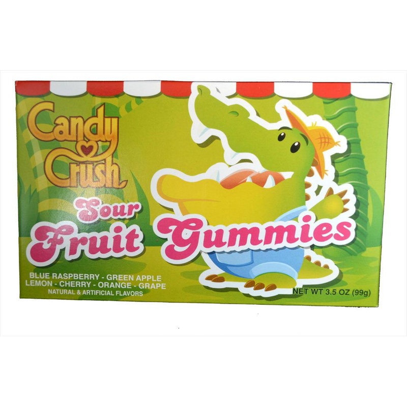 Candy Crush Sour Fruit Gummies